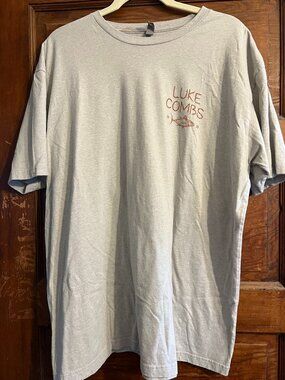 Luke Combs 2020 World Tour Concert Gray T-Shirt Country Rock Men's 2XL